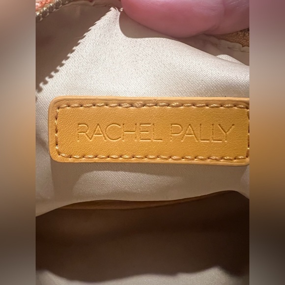 Rachel Pally Zahara Orange Vegan Leather Reversible Fold Over Clutch Bag NWOT - Picture 8 of 11